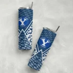 personalized-byu-cougars-monogram-burst-blue-white-skinny-tumbler-best-selling.webp