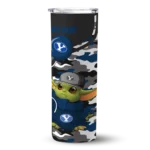 personalized-byu-cougars-yoda-camo-blue-black-skinny-tumbler-best-selling.webp