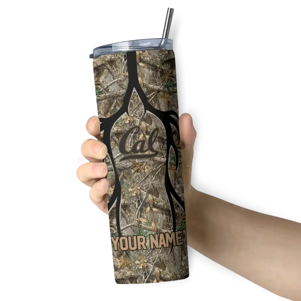 personalized-california-golden-bears-antler-flow-camo-skinny-tumbler-premium-grade.webp