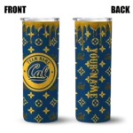 personalized-california-golden-bears-camo-streak-blue-skinny-tumbler-best-selling.webp