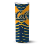 personalized-california-golden-bears-camo-texture-blue-skinny-tumbler-best-selling.webp