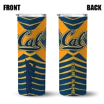 personalized-california-golden-bears-camo-texture-blue-skinny-tumbler-best-selling.webp