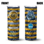 personalized-california-golden-bears-patterned-waves-blue-skinny-tumbler-best-selling-2.webp