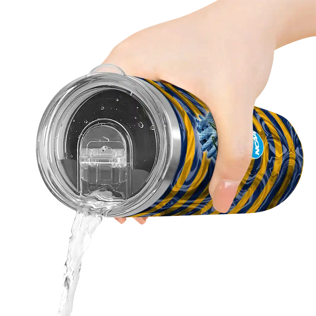 personalized-california-golden-bears-patterned-waves-blue-skinny-tumbler-latest-model-1.webp