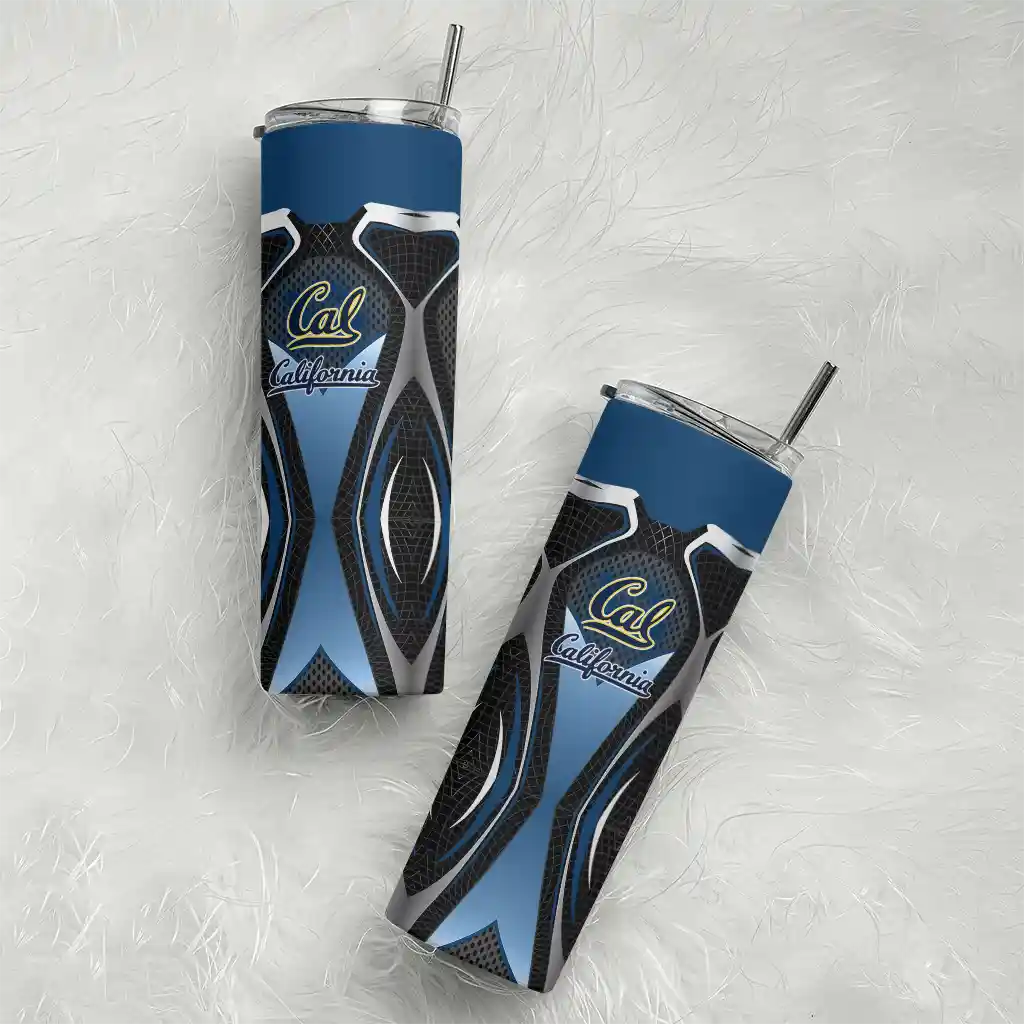 personalized-california-golden-bears-superman-emblem-blue-black-skinny-tumbler-top-rated.webp