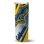 personalized-california-golden-bears-web-stripes-blue-white-skinny-tumbler-best-selling.webp