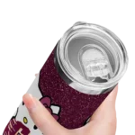 personalized-central-michigan-chippewas-hello-kitty-maroon-black-skinny-tumbler-best-selling.webp