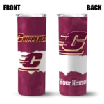 personalized-central-michigan-chippewas-torn-band-maroon-white-skinny-tumbler-best-selling.webp