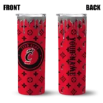 personalized-cincinnati-bearcats-camo-streak-red-skinny-tumbler-best-selling-1.webp