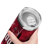 personalized-cincinnati-bearcats-stacked-diamond-red-skinny-tumbler-best-selling.webp