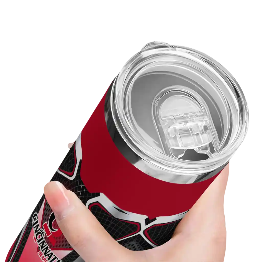 personalized-cincinnati-bearcats-superman-emblem-red-black-skinny-tumbler-high-quality.webp