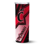 personalized-cincinnati-bearcats-web-stripes-red-white-skinny-tumbler-best-selling-1.webp