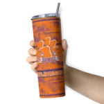 personalized-clemson-tigers-chevron-patch-orange-skinny-tumbler-best-selling.webp