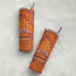 personalized-clemson-tigers-chevron-patch-orange-skinny-tumbler-best-selling.webp