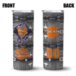 personalized-clemson-tigers-chevron-v-orange-gray-skinny-tumbler-best-selling.webp