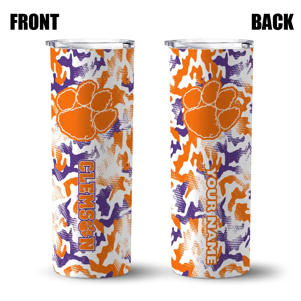 personalized-clemson-tigers-claw-marks-orange-white-skinny-tumbler-fashion-forward.webp
