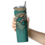 personalized-coastal-carolina-chanticleers-chevron-stripes-green-skinny-tumbler-best-selling.webp