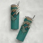 personalized-coastal-carolina-chanticleers-chevron-stripes-green-skinny-tumbler-best-selling.webp
