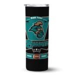 personalized-coastal-carolina-chanticleers-helmet-belt-green-black-skinny-tumbler-best-selling.webp