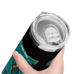 personalized-coastal-carolina-chanticleers-helmet-belt-green-black-skinny-tumbler-best-selling.webp