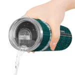 personalized-coastal-carolina-chanticleers-sparkle-drip-green-skinny-tumbler-best-selling.webp