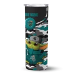 personalized-coastal-carolina-chanticleers-yoda-camo-green-black-skinny-tumbler-best-selling-1.webp