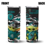 personalized-coastal-carolina-chanticleers-yoda-camo-green-black-skinny-tumbler-best-selling-1.webp