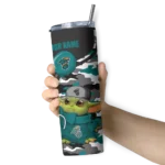 personalized-coastal-carolina-chanticleers-yoda-camo-green-black-skinny-tumbler-best-selling-1.webp