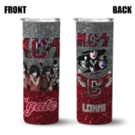 personalized-colgate-raiders-kiss-band-gray-skinny-tumbler-best-selling.webp