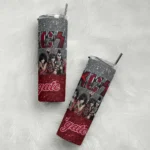 personalized-colgate-raiders-kiss-band-gray-skinny-tumbler-best-selling.webp
