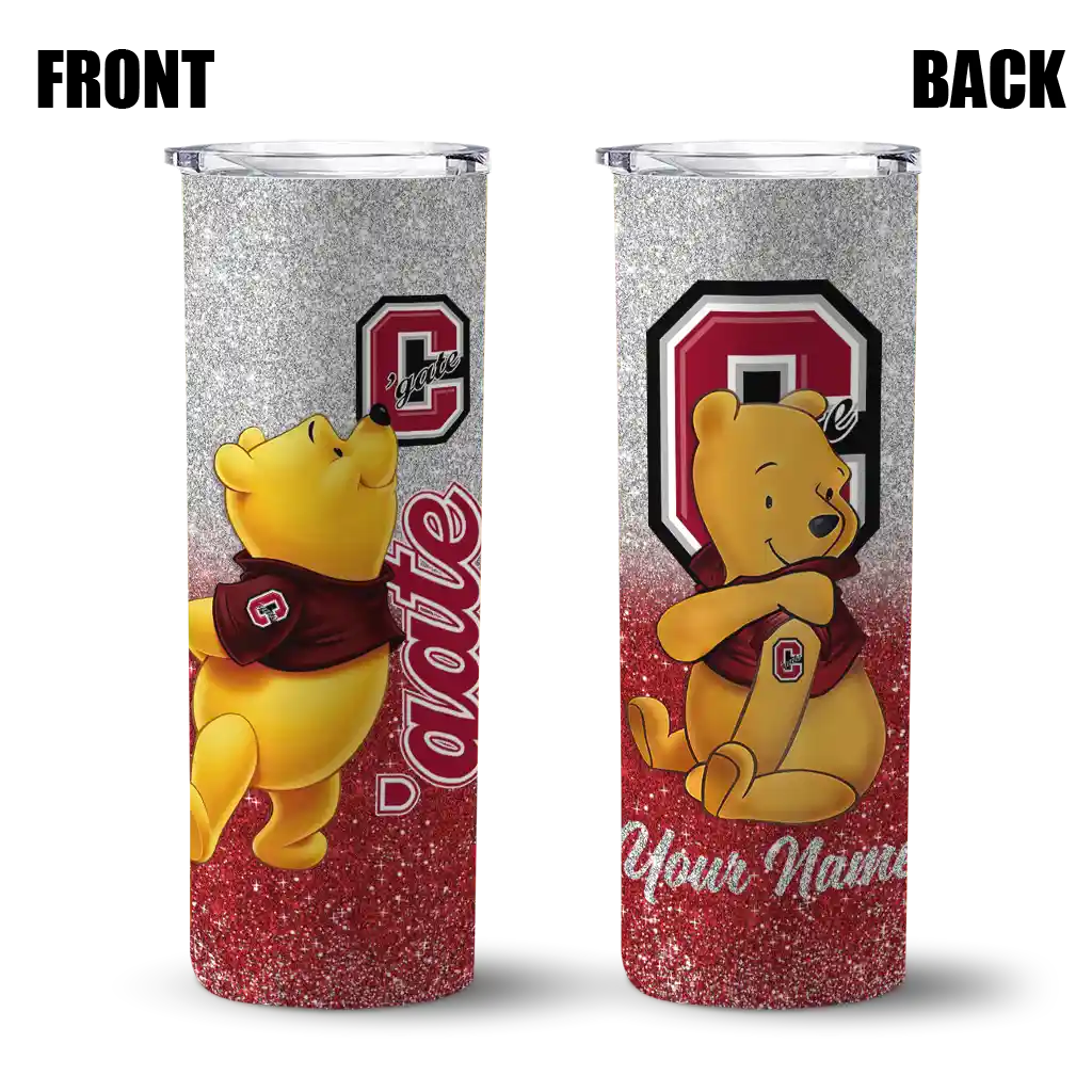 personalized-colgate-raiders-winnie-the-pooh-maroon-gray-skinny-tumbler-fashion-forward.webp