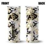 personalized-colorado-buffaloes-claw-marks-gold-white-skinny-tumbler-best-selling.webp