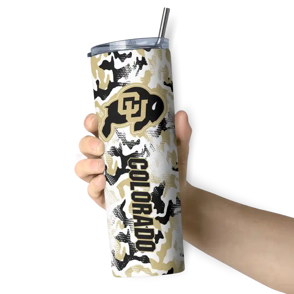 personalized-colorado-buffaloes-claw-marks-gold-white-skinny-tumbler-premium-grade.webp