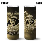 personalized-colorado-buffaloes-rose-romance-gold-black-skinny-tumbler-best-selling-1.webp