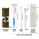 personalized-colorado-buffaloes-torn-band-gold-white-skinny-tumbler-best-selling.webp