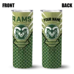 personalized-colorado-state-rams-chevron-stripes-green-skinny-tumbler-best-selling.webp