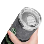 personalized-colorado-state-rams-hexagon-honeycomb-green-black-skinny-tumbler-best-selling.webp