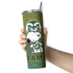personalized-colorado-state-rams-snoopy-attitude-green-skinny-tumbler-best-selling.webp