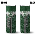 personalized-colorado-state-rams-sparkle-drip-green-skinny-tumbler-best-selling.webp