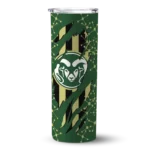 personalized-colorado-state-rams-star-pop-green-black-skinny-tumbler-best-selling.webp
