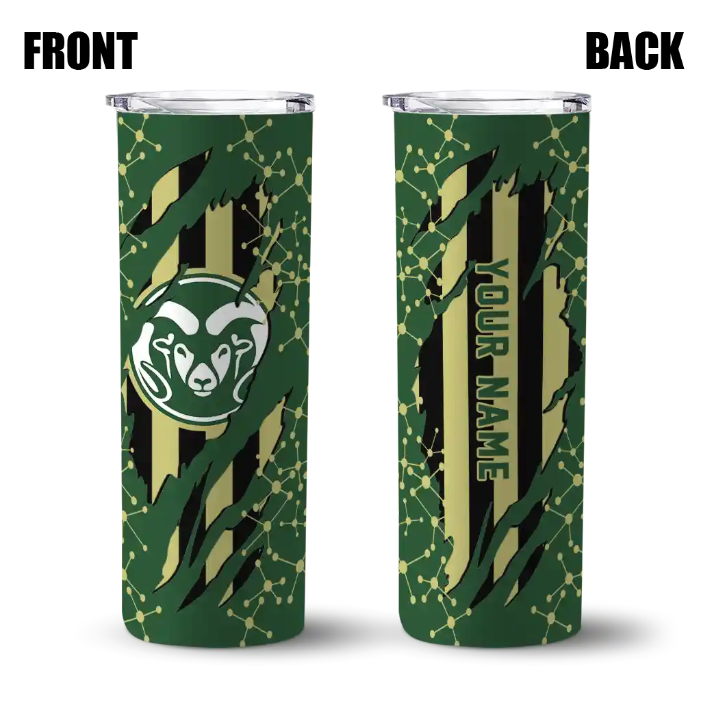 personalized-colorado-state-rams-star-pop-green-black-skinny-tumbler-fashion-forward.webp