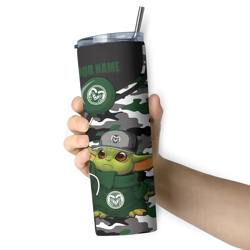 personalized-colorado-state-rams-yoda-camo-green-black-skinny-tumbler-premium-grade.webp