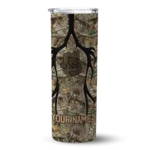 personalized-cornell-big-red-antler-flow-camo-skinny-tumbler-best-selling-1.webp
