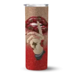 personalized-cornell-big-red-sparkle-lips-red-skinny-tumbler-best-selling.webp