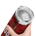 personalized-cornell-big-red-stacked-diamond-red-skinny-tumbler-best-selling.webp