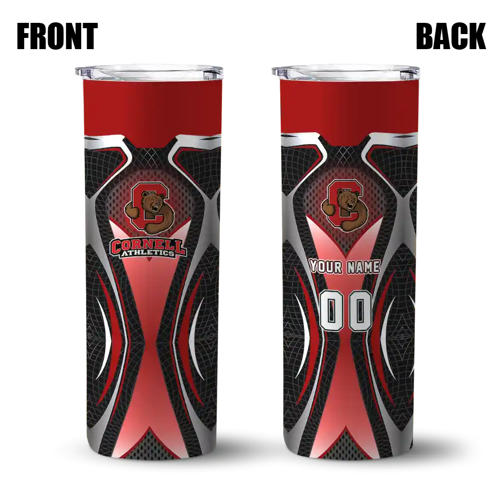 personalized-cornell-big-red-superman-emblem-red-black-skinny-tumbler-fashion-forward.webp