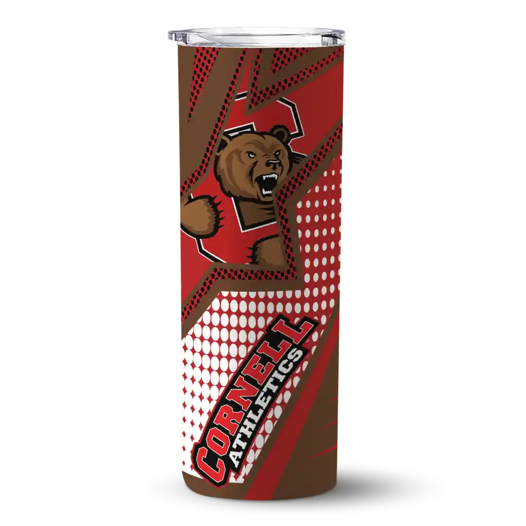 personalized-cornell-big-red-web-stripes-red-white-skinny-tumbler-best-selling.webp personalized cornell big red web stripes red white skinny tumbler best selling