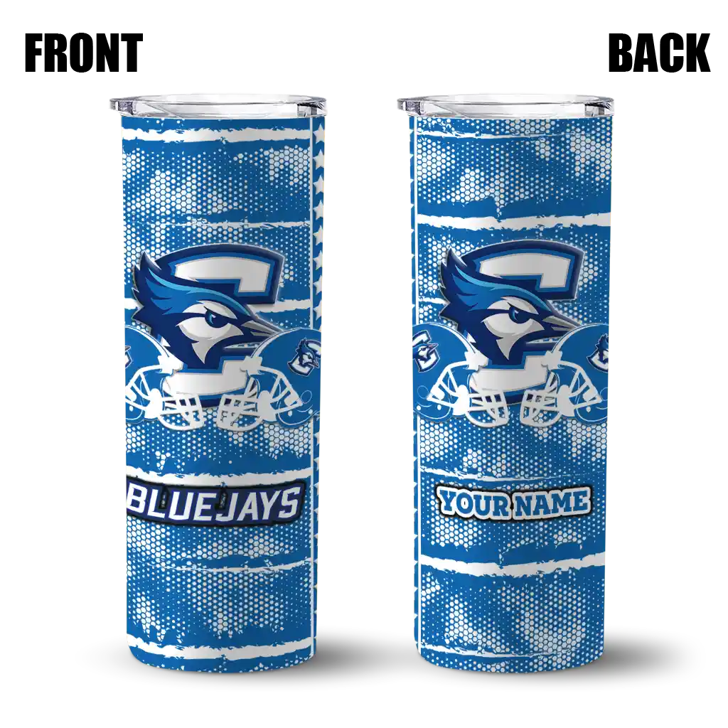 personalized-creighton-bluejays-chevron-patch-blue-skinny-tumbler-fashion-forward.webp