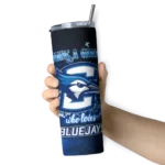 personalized creighton bluejays rose romance blue black skinny tumbler best selling 1 1 2.webp