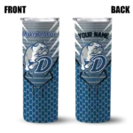 personalized-drake-bulldogs-chevron-stripes-blue-skinny-tumbler-best-selling.webp